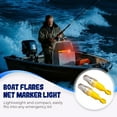 thumbnail image 5 of ABPETE flares for boating,Upgraded Electronic Boat Flare Coast Guard Approved Marine, Waterproof Boat Safety Kit Emergency Signals for Fishing Nets, Buoys, Boats(Yellow 3pcs), 5 of 8