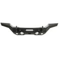 thumbnail image 1 of Rugged Ridge Bumper 11540.31 Heavy Duty Off-Road; One Piece Design; Direct Fit; Mounting Hardware Included; Without Grille Guard; With Winch Mount; With D-Ring Mounts; Powder Coated Black Steel, 1 of 5