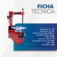 thumbnail image 3 of Desmontadora De Llantas HANTEC de 13 a 28 Pulgadas con Turboinflado Hantec Herramienta Automotriz, 3 of 8