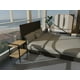 thumbnail image 2 of Mesa Auxiliar de 2 Niveles Tipo Industrial con Estantes de Madera Mesa de Noche Lateral Moderna con Marco Metálico Negro Ideal para Sala o Recamara es Compacta, Estable y Fácil de Armar, 2 of 7
