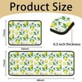 thumbnail image 2 of Lemon Kitchen Mat Set of 2 Non Slip Kitchen Floor Rugs and Mats Yellow Kitchen Runner Rug Stain Resistant Standing Area Mat Carpets for Home Indoor Outdoor 17"x48"+17"x24", 2 of 6
