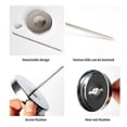 thumbnail image 4 of Menu Paper Straight Rod Receipt Holder Bill Storage Stand, 4 of 4