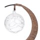 thumbnail image 4 of LED Moon Apple Night Lamp Glass Ball Home Party Kid Room Luces (Púrpura), 4 of 7