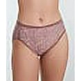 thumbnail image 4 of Women's Vanity Fair 13108 Illumination Hi-Cut Brief Panty (Champagne Toast Print 8), 4 of 6