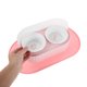 thumbnail image 5 of unbranded 1 De Bowls De Cerámica Para Con Elevado Y Mat Protector Rosa, 5 of 8