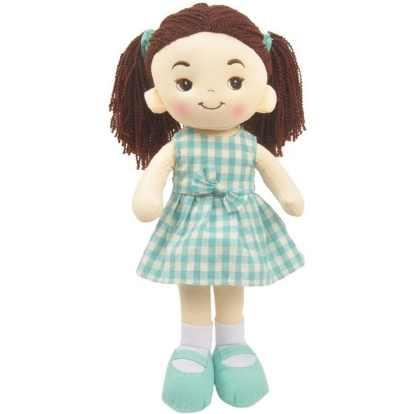 Muñeca de Trapo y Tela Linzy Toys Color Verde 40 cm