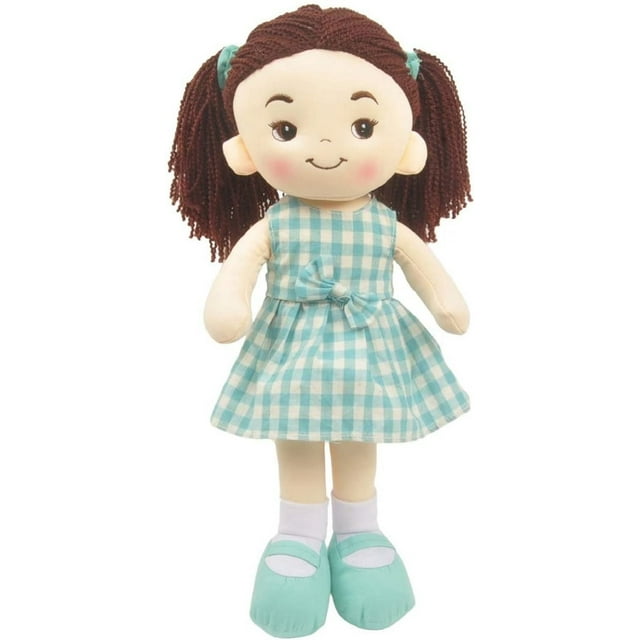 Muñeca de Trapo y Tela Linzy Toys Color Verde 40 cm