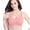 Pink, variant on VerPetridure Push Up Bras for Women Pregnant Women's Plain Color Bra Maternity Nursing Bras Vest Tops