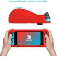 thumbnail image 2 of Teyomi Silicone Protective Case with Stand and 2 Game Card Storage Slots for Nintendo Switch with Shock and Drop Protection for Children‘s Holiday and Birthday Gifts-Red, 2 of 6
