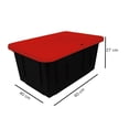 thumbnail image 4 of Caja Plastic Trends Heavy Duty 42 Litros Negro, 4 of 4