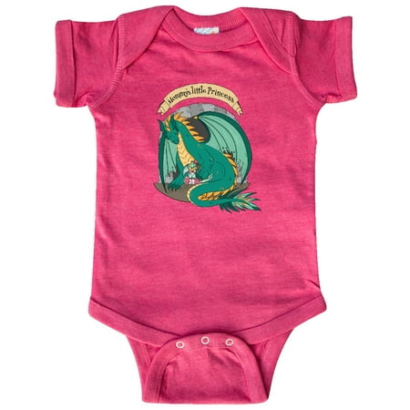 

Inktastic Mommy s Little Princess with Dragon Gift Baby Boy or Baby Girl Bodysuit