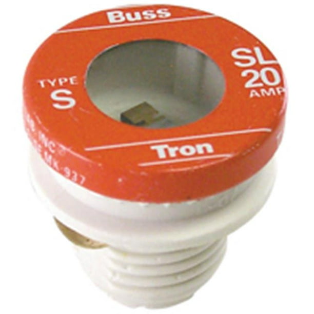 Bussmann Fuses SL20 20A Time Delay Sl Plug Fuse