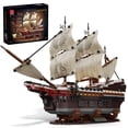 thumbnail image 1 of Set de construcción TYCOLE Pirate Ship Mayflower con luces 2076 piezas, 1 of 8
