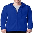 thumbnail image 1 of Full-Zip Hoodie  Men‘s Hooded Fleece Sweatshirt with Zipper, 1 of 3