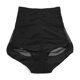 thumbnail image 5 of Black Size XXL High Waist Semi Sheer Body Shaper Belly Control Shaping Shapewear Panty Underwear Unique Bargains fajas, 5 of 7