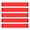 Red, variant on 5Pcs Resistance Loop Exercise for Working Out Stretching, Elastic Workout Fitness for Stretching