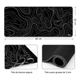 thumbnail image 3 of Alfombrilla De Ratón Impermeable Mapa topográfico Lab.G, Negro, 3 of 5