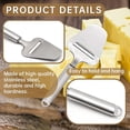 thumbnail image 3 of Cortadora de queso, acero inoxidable, cortadora de queso Proline, cortadora manual de queso grueso para queso duro, rallador de queso de alta calidad, mango largo - 21,5 x 7,5 cm, 3 of 5