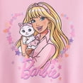thumbnail image 4 of Barbie Girls Outfit Set Heart Graphic Sweatshirt Jogger Pants 2 Piece Kids Clothes 2T-6Y, 4 of 9