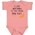 thumbnail image 3 of Inktastic I Love My Oma to the Moon and Back Boys or Girls Baby Bodysuit, 3 of 5