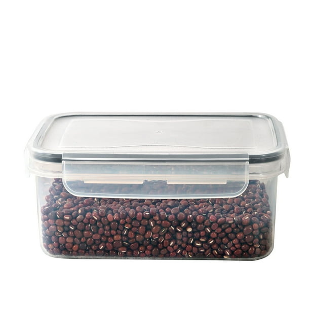Recipiente De Plstico Transparente Para Almacenar Alimentos Con Tapa, Para Preparar Comidas Y Guardar Sobras, 1 Cuarto De Galn, Sello Hermtico, Mantiene Los Alimentos Frescos, Para, Ukhbmc