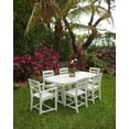 thumbnail image 5 of POLYWOOD La Casa Cafe 7-Piece Dining Set in Black, 5 of 5