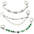 thumbnail image 1 of 3Pcs Metal Pearl Shoe Decoration Charms for Girls Dark Punk Style for Wedding, 1 of 8