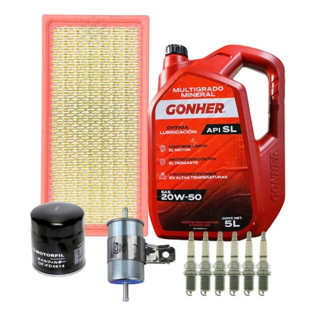 Kit De Afinacion Voyager 1987 Al 1989 3.0 Gonher 20w50