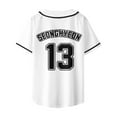 thumbnail image 2 of CORTIS Merch Baseball Jersey V-Neck Short Sleeve Button-up Shirts Women Men Streetwear Tops, 2 of 3