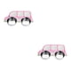 thumbnail image 2 of Juego de vajilla de Acero inoxidable para niños Inteprter Rosa Camión/Cuenco/extraíble 2Conjunto, 2 of 6