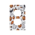 thumbnail image 3 of Switch Panel Switch Decoration 2.76x4.53x0.28 Inches Duplex Outlets Switch Plate Wall Plates Living Room Kitchen Bedroom Study Switches Halloween Pumpkins and Ghosts, 3 of 8
