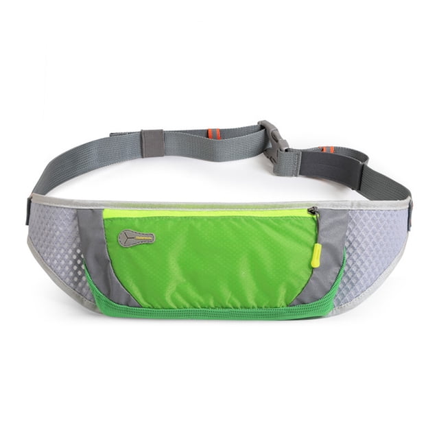 Riñonera para correr, riñonera fina para hacer ejercicio con manos libres, bolsa transpirable para teléfono y dinero para hombres y mujeres