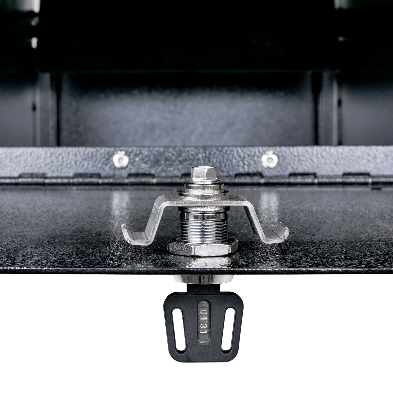 Mail Manager Street Safe Latitude Locking Security Mailbox (Front & Rear Access), Black