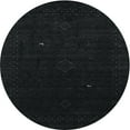 thumbnail image 1 of Ahgly Company Machine Washable Indoor Round Contemporary Gunmetal Green Area Rugs, 7' Round, 1 of 7