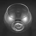 thumbnail image 2 of 2X Vase à Sphère Ronde dans un Aquarium en Verre Transparent, 2 of 7