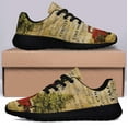 thumbnail image 3 of Red Truck Country Roads Take Me Home Shoes Sneakers for Women Men Black Size 10, 3 of 7