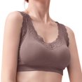 thumbnail image 2 of Sngxgn Women's Sports Bra Curvy Bra Moderate Support Bra Low Cut Sports Bra for Women(E,A), 2 of 5
