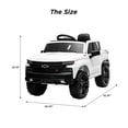 thumbnail image 4 of Chevrolet Silverado GMC con licencia de 12 V Ride on Car PALBY, 4 of 6
