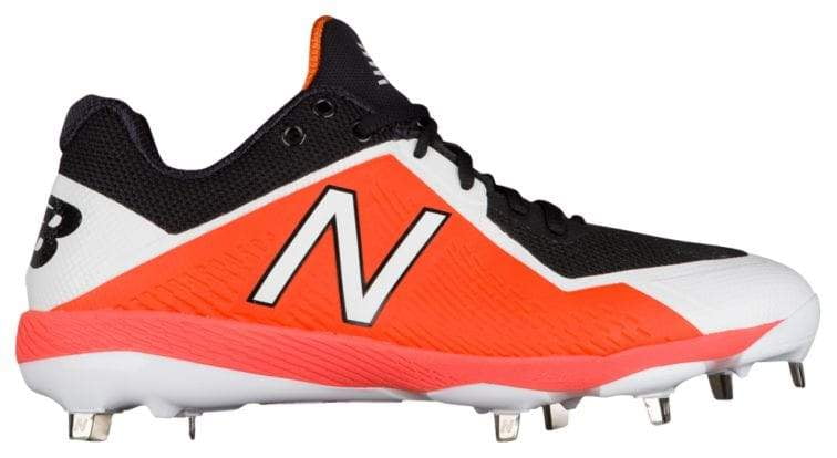 new balance men's l4040v4 synthetic low metal cleats