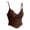 Coffee, variant on Aboser Womens Lace Bustier Tops Adjustable Strap Bodice Corset Lace Up Overbust Bodysuit Retro Victorian Lingerie Shapewear Bride Wedding Corsets