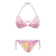 thumbnail image 6 of Womens Bathing Suits Bikini Sets Beach Two Piece Swimsuit DIY 3D Digital Printed Bikini, 6 of 6