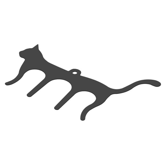 Uxcell Cute Cat Shaped Metal Music Book Clip and Page Holder, Piano Sheet Music Holders Music Book Holder, Black