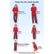 thumbnail image 5 of Pijama Papá 3Xl Conjunto De Pijama Navideño Familiar A Juego Con Tartán Stewart De Franela Roja Jormftte WRMH-1546-6, 5 of 5
