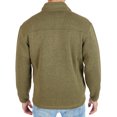 thumbnail image 3 of Sherpa-Lined Sweater Fleece Full Zip Jacket, 3 of 5