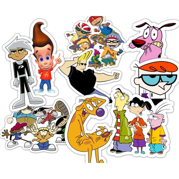 00 S Stickers Cartoons 90 S Kid Stickers Walmart Com Walmart Com