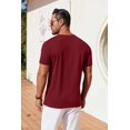 thumbnail image 3 of Camiseta COOFANDY casual para hombre de manga corta de verano, 3 of 6
