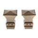 thumbnail image 2 of Varillas para Cortinas Perfecl 2 Piezas Bronce 28mm, 2 of 7