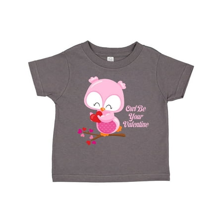 

Inktastic Cute Owl Valentine Gift Toddler Toddler Girl T-Shirt