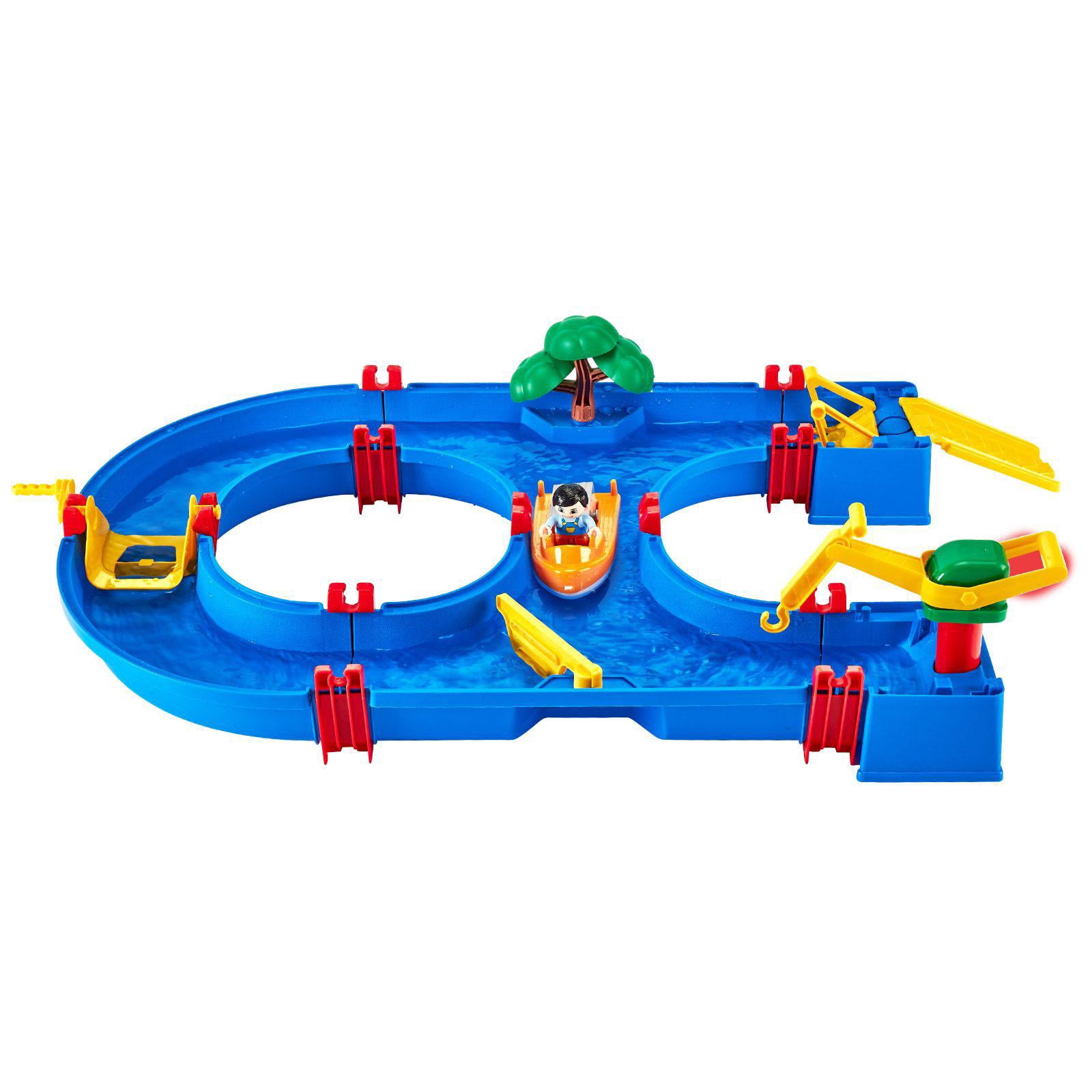 Toddler Water Table Outdoor Water Park Playset with 39 Accessories for Backyard Beach Sensory Play Ages 3+