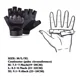 thumbnail image 3 of Guantes Tacticos Nudillos Almohadillas Militar Medio Dedo, 3 of 8